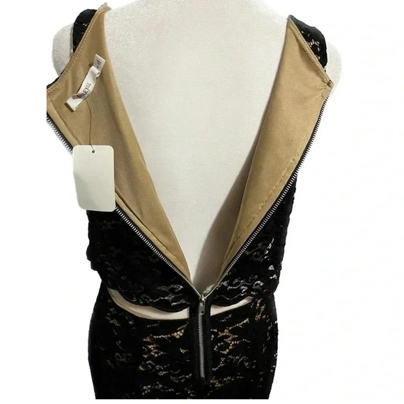 NWT Bailey 44 Women's Desert Moon Lace Zip Back Dress sz 8 - Picture 4 of 6